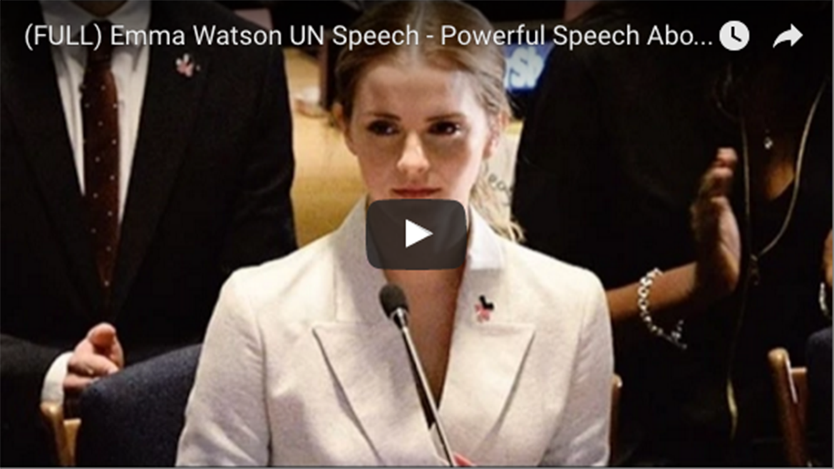 Why I’m Not Really Here For Emma Watson’s Feminism Speech At the U.N.